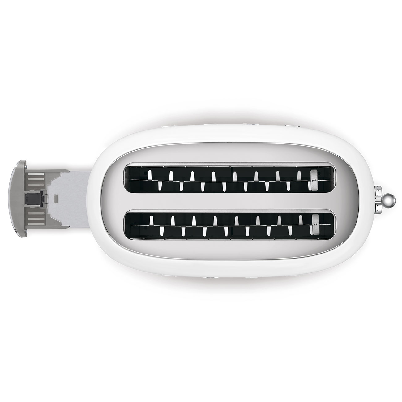 SMEG KENYÉRPIRÍTÓ, retro, 4 szeletes, fehér - TSF02WHEU - Image 4