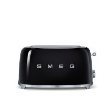 SMEG KENYÉRPIRÍTÓ, retro, 4 szeletes, fekete