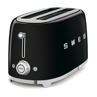 SMEG KENYÉRPIRÍTÓ, retro, 4 szeletes, fekete - Image 2