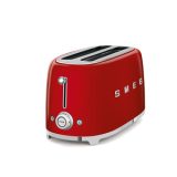 SMEG KENYÉRPIRÍTÓ, retro, 4 szeletes, piros - Image 2