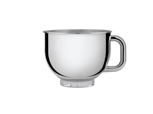SMEG KEVERŐTÁL SMF KONYHAI ROBOTGÉPHEZ, rozsdamentes acél, 4,8 l űrtartalom, ergonomikus fogantyú