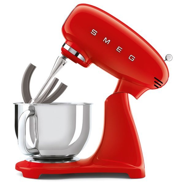 SMEG KONYHAI ROBOTGÉP, retro, piros test és talp - Image 5