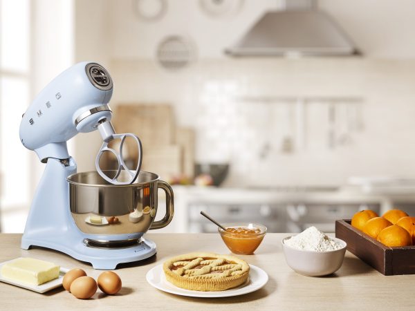 SMEG KONYHAI ROBOTGÉP, retro, világoskék test és talp - Image 7