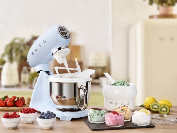 SMEG KONYHAI ROBOTGÉP, retro, világoskék test és talp - Image 10