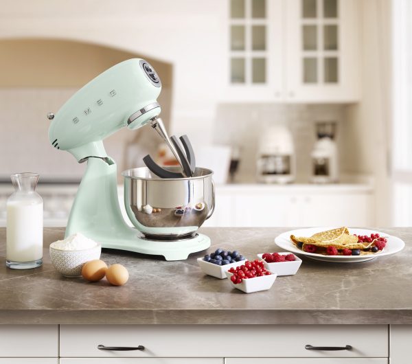 SMEG KONYHAI ROBOTGÉP, retro, világoszöld test és talp - Image 7