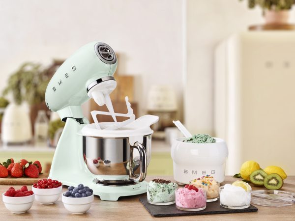 SMEG KONYHAI ROBOTGÉP, retro, világoszöld test és talp - Image 10