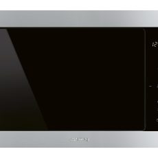 SMEG MIKROHULLÁMÚ SÜTŐ, Classic design, beépíthető, 25 liter, inox