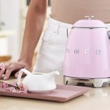 SMEG MINI VÍZFORRALÓ, retro, rózsaszín - Image 7
