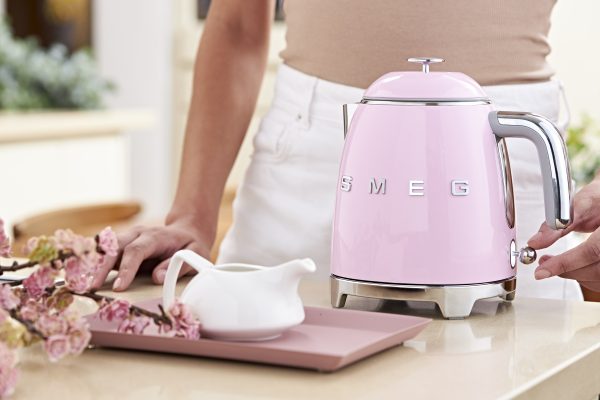 SMEG MINI VÍZFORRALÓ, retro, rózsaszín - Image 7
