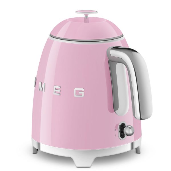 SMEG MINI VÍZFORRALÓ, retro, rózsaszín - Image 4