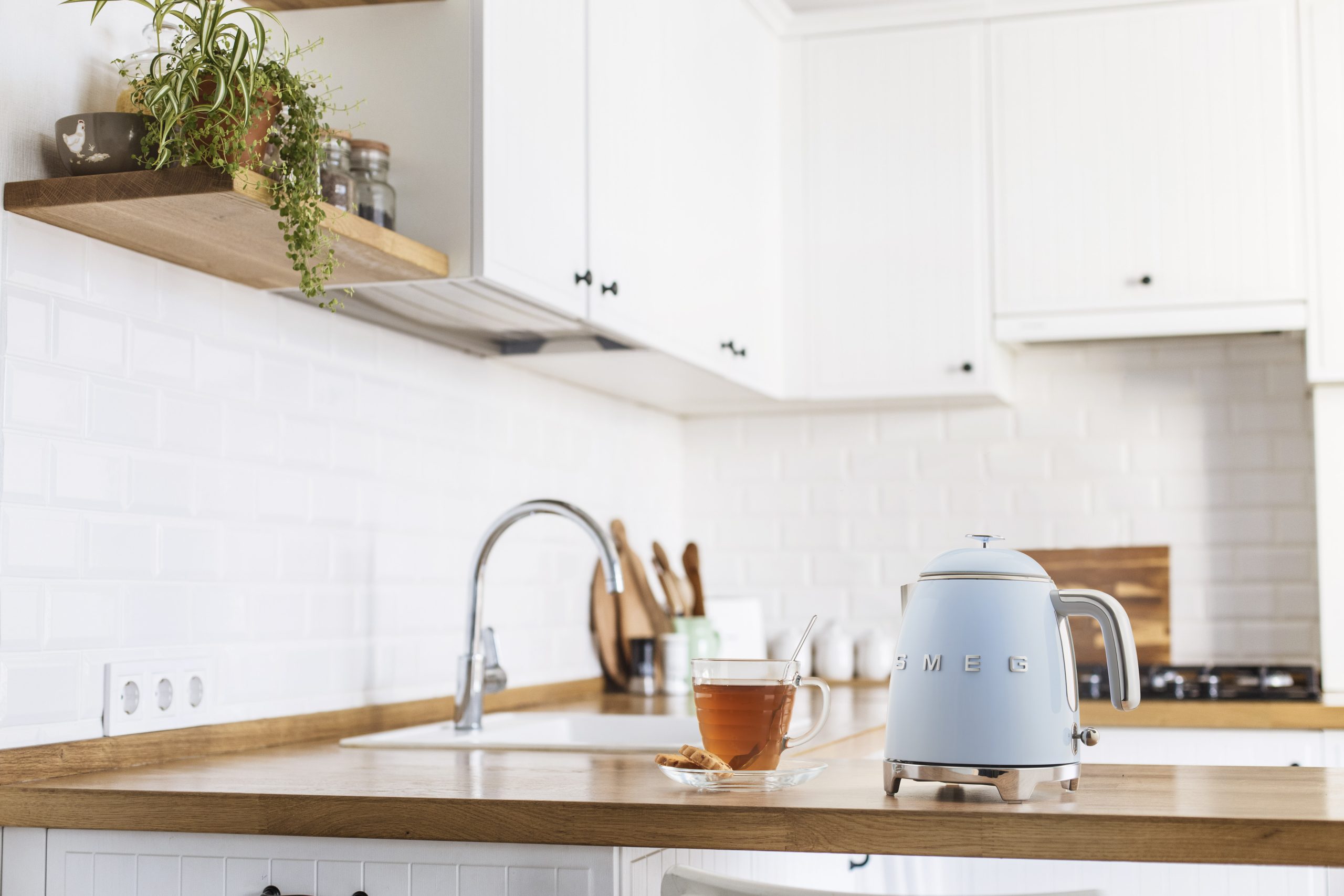 SMEG MINI VÍZFORRALÓ, retro, pasztel kék - KLF05PBEU - Image 9