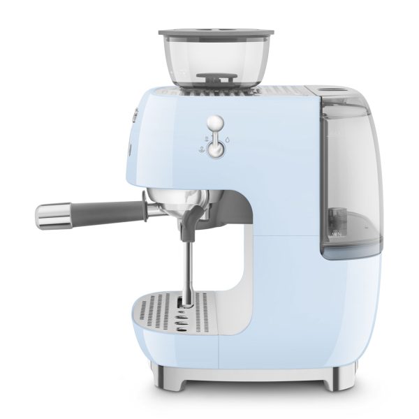 SMEG ŐRLŐVEL KOMBINÁLT ESPRESSO KÁVÉFŐZŐ, világoskék - Image 2