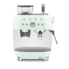 SMEG ŐRLŐVEL KOMBINÁLT ESPRESSO KÁVÉFŐZŐ, világoszöld