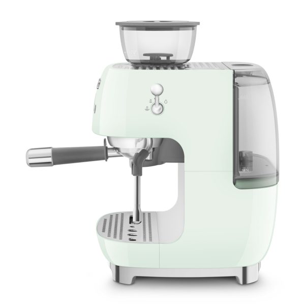 SMEG ŐRLŐVEL KOMBINÁLT ESPRESSO KÁVÉFŐZŐ, világoszöld - Image 2