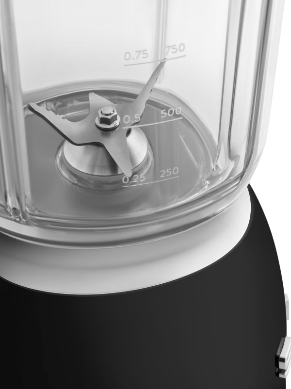 SMEG TURMIXGÉP, retro, fekete - Image 3