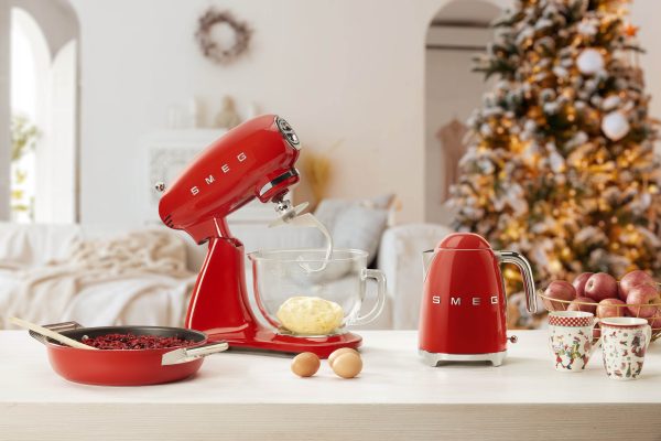 SMEG VÍZFORRALÓ, retro, piros - Image 5