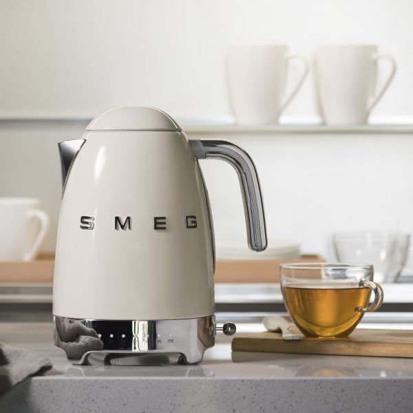 SMEG VÍZFORRALÓ, retro, állítható hőmérséklet, bézs - Image 4