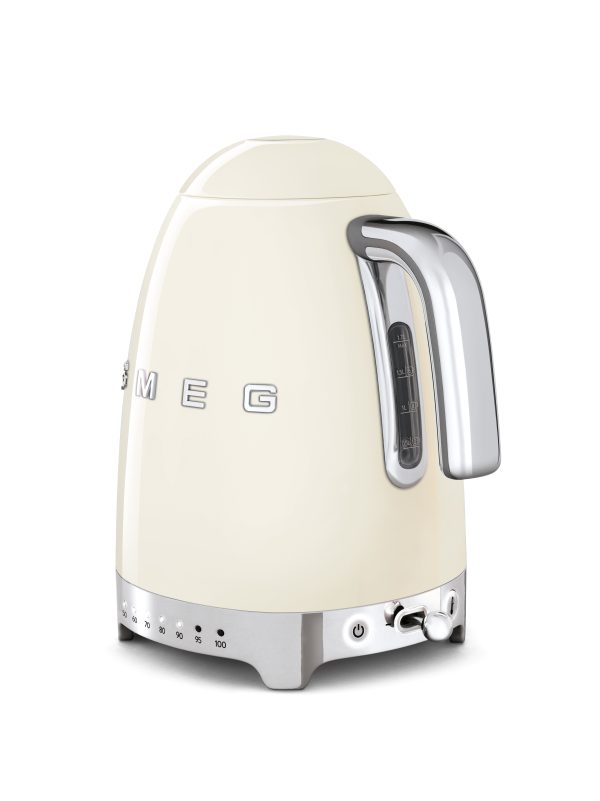 SMEG VÍZFORRALÓ, retro, állítható hőmérséklet, bézs - Image 3