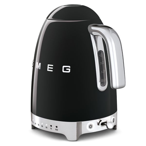 SMEG VÍZFORRALÓ, retro, állítható hőmérséklet, fekete - Image 3