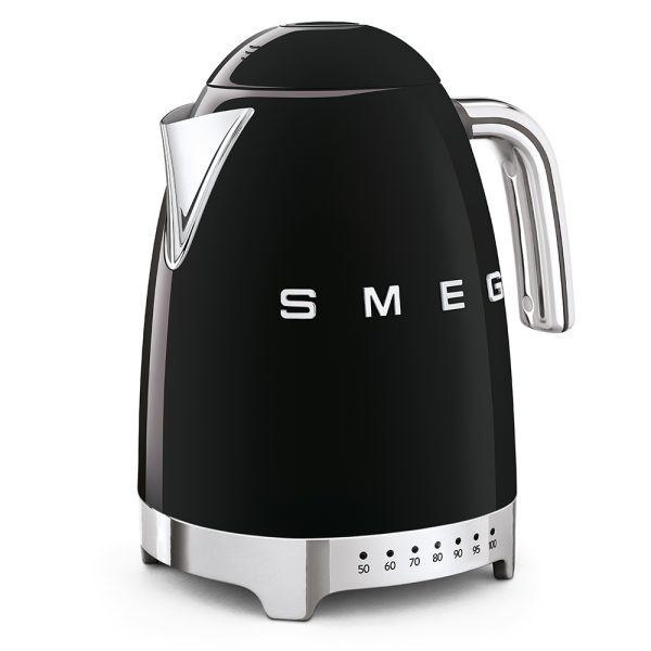 SMEG VÍZFORRALÓ, retro, állítható hőmérséklet, fekete - Image 2