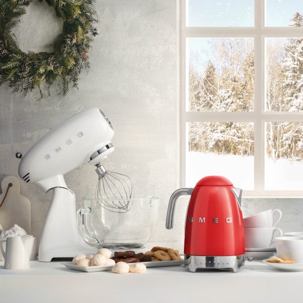 SMEG VÍZFORRALÓ, retro, állítható hőmérséklet, piros - Image 4