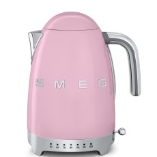 SMEG VÍZFORRALÓ, retro, állítható hőmérséklet, rózsaszín
