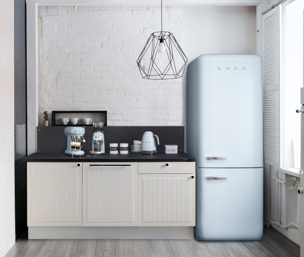 SMEG VÍZFORRALÓ, retro, állítható hőmérséklet, világoskék - Image 6