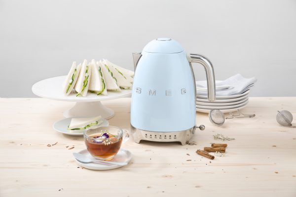 SMEG VÍZFORRALÓ, retro, állítható hőmérséklet, világoskék - Image 5