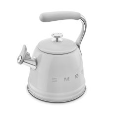SMEG VÍZFORRALÓ TEÁSKANNA, retro, síppal, inox