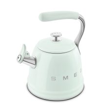 SMEG VÍZFORRALÓ TEÁSKANNA, retro, síppal, világoszöld
