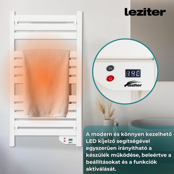 Elektromos törölközőszárító radiátor 500W - Image 5