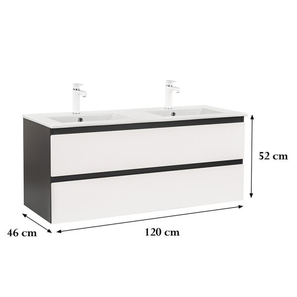 Vario Forte 120 alsó szekrény mosdóval - Image 3