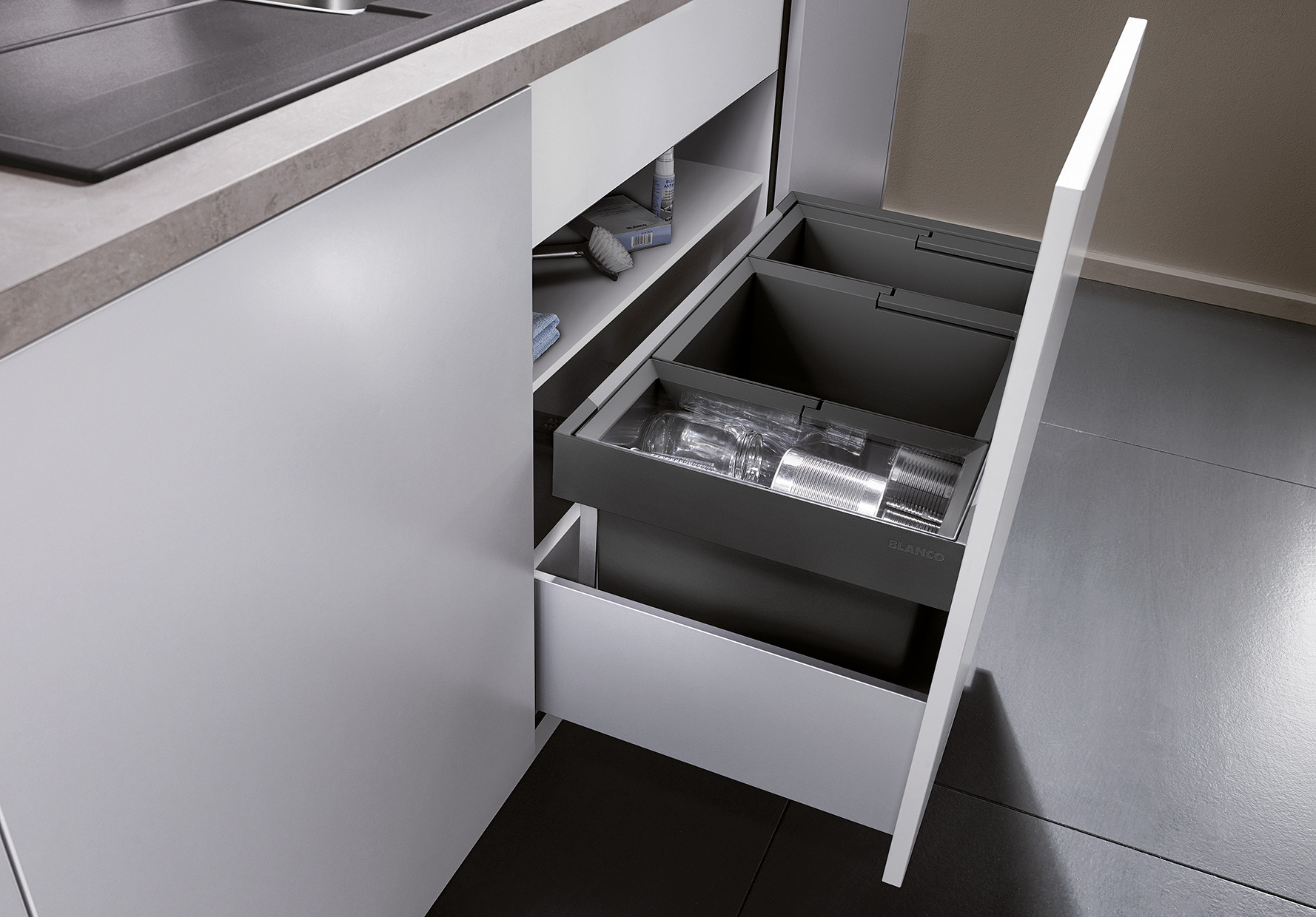 Blanco FLEXON II LOW 80/3 konyhai hulladékgyűjtő - 525221 - Image 2