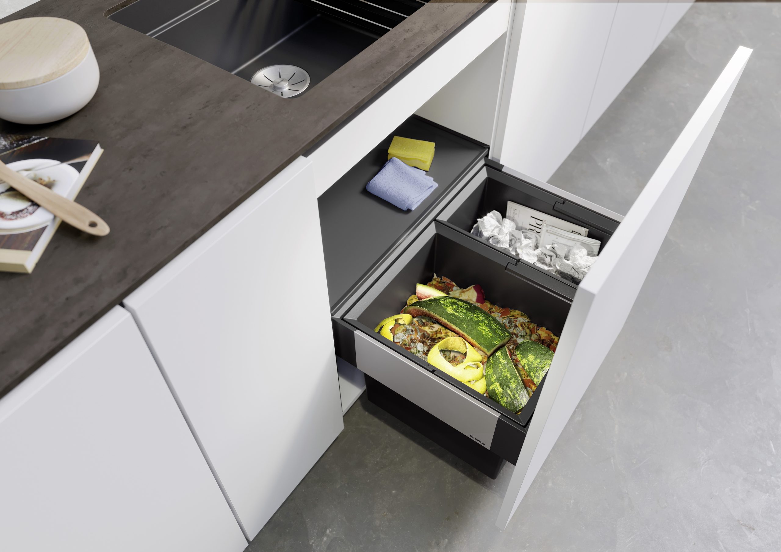 Blanco SELECT II 60/2 konyhai hulladékgyűjtő - 526203 - Image 2