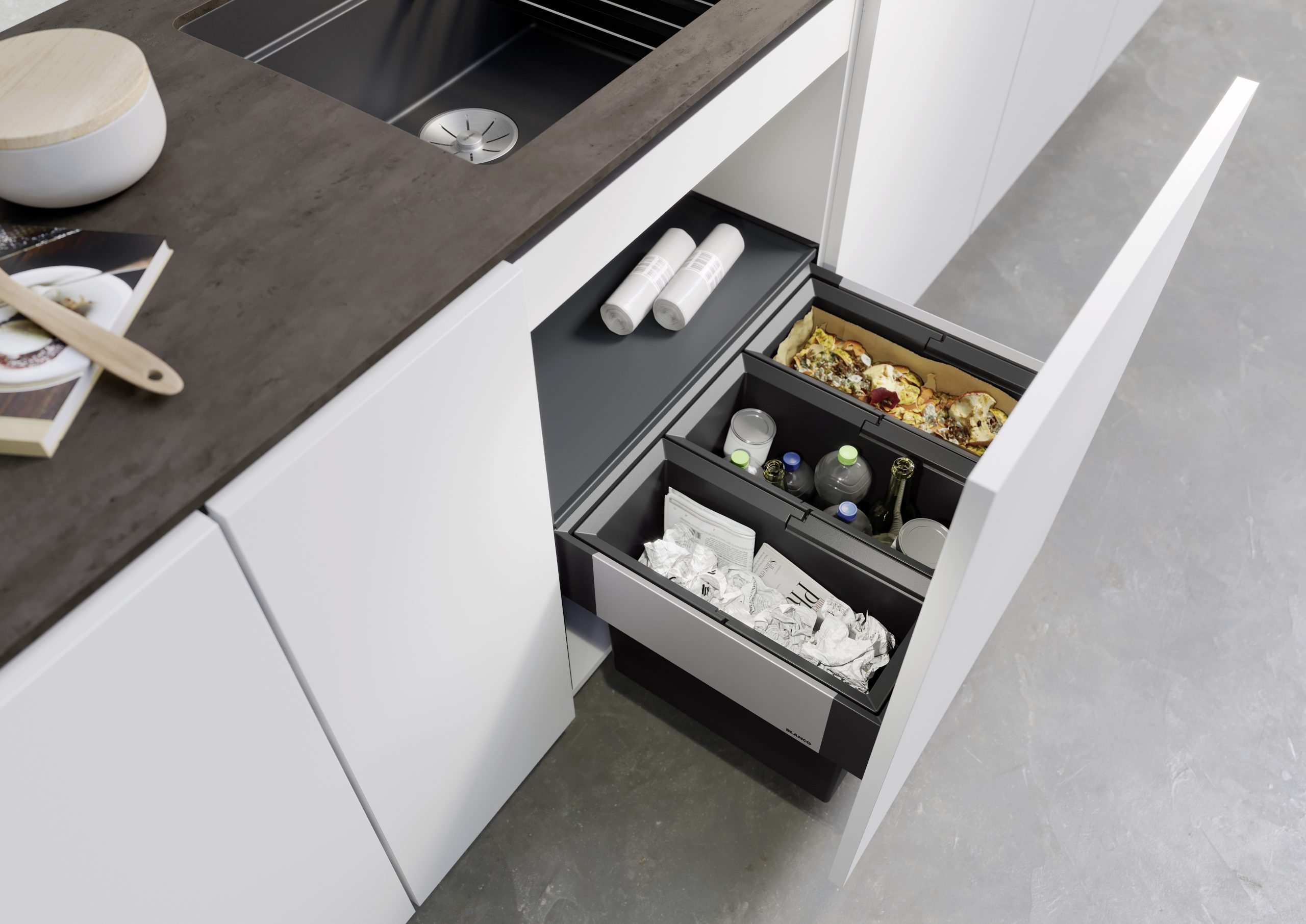 Blanco SELECT II 60/3 konyhai hulladékgyűjtő - 526204 - Image 2