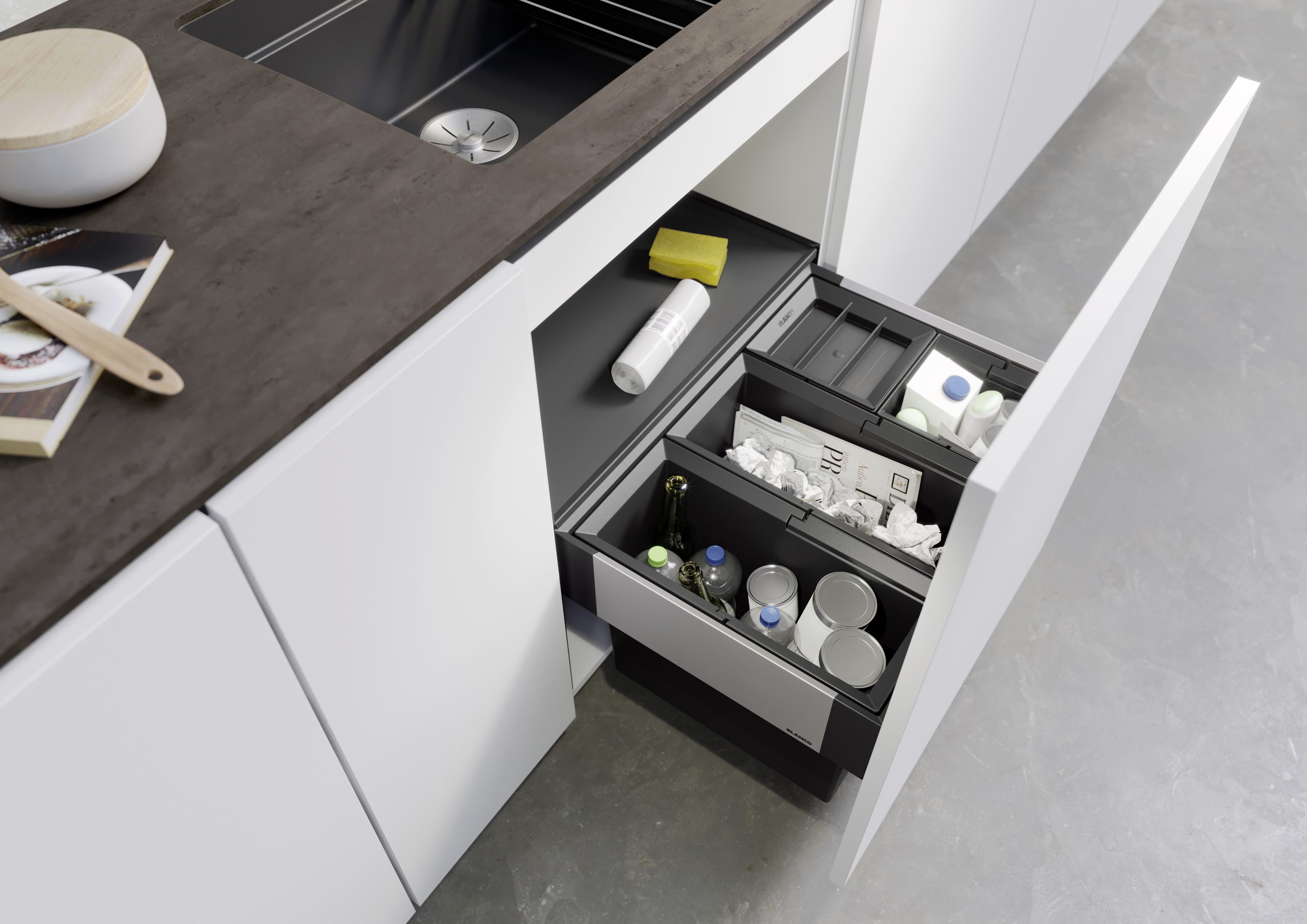 Blanco SELECT II 60/4 konyhai hulladékgyűjtő - 526206 - Image 2