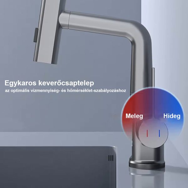 Mara mosogató csaptelep multifunkciós fejjel digitális kijelzővel - Image 9