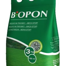 Biopon növénytáp Gyep Mohás gran. 3kg