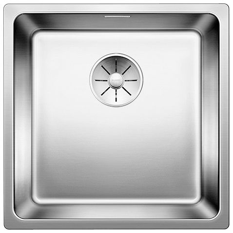 Blanco ANDANO 400-IF rozsdamentes egymedencés mosogató 44 x 44 x 19 cm InFino® szűrőkosár – 522957