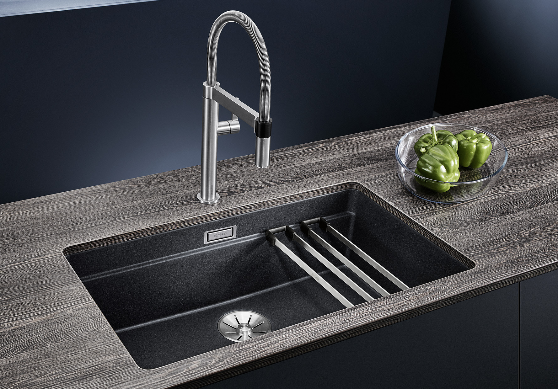 BLANCO ETAGON 700-U PD fekete tart. - Image 2