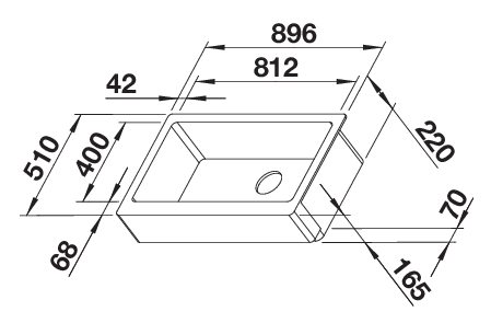 BLANCO VINTERA XL 9-UF antracit - Image 3