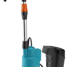 Gardena Akkumulátoros hordóürítő szivattyú 2000/2 18V  P4A akkumulátorral