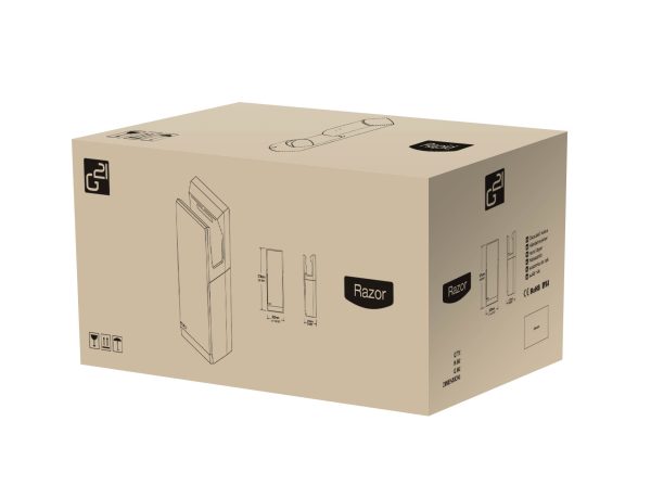 G21 Razor kézszárító, fehér - Image 9