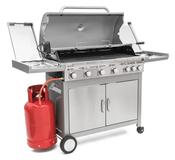 G21 Mexico BBQ Premium line gázgrill, 7 égőfej + ajándék nyomáscsökkentő - Image 6