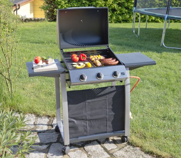 G21 Texas BBQ gázgrill, 3 égőfej + ajándék nyomáscsökkentő - Image 3