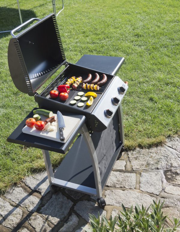 G21 Texas BBQ gázgrill, 3 égőfej + ajándék nyomáscsökkentő - Image 4