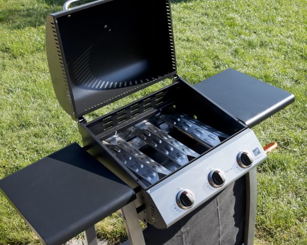 G21 Texas BBQ gázgrill, 3 égőfej + ajándék nyomáscsökkentő - Image 6