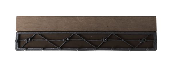 G21 Indiai teak átvezető profil a WPC burkolócsempékhez, 30 x 7,5 cm egyenes - Image 2