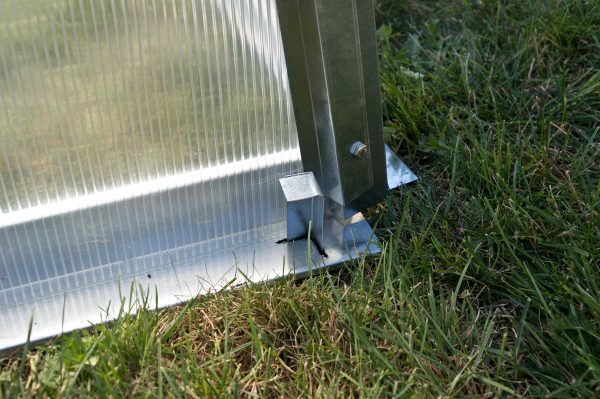 G21 GZ 59 Üvegház, 251 x 311 cm, galvanizált, alapzattal - Image 8