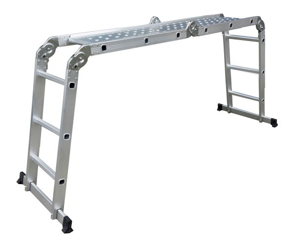 G21 GA-SZ-4x3-3,7M többfunkciós ALUMINIUM létra + dobogó - Image 3